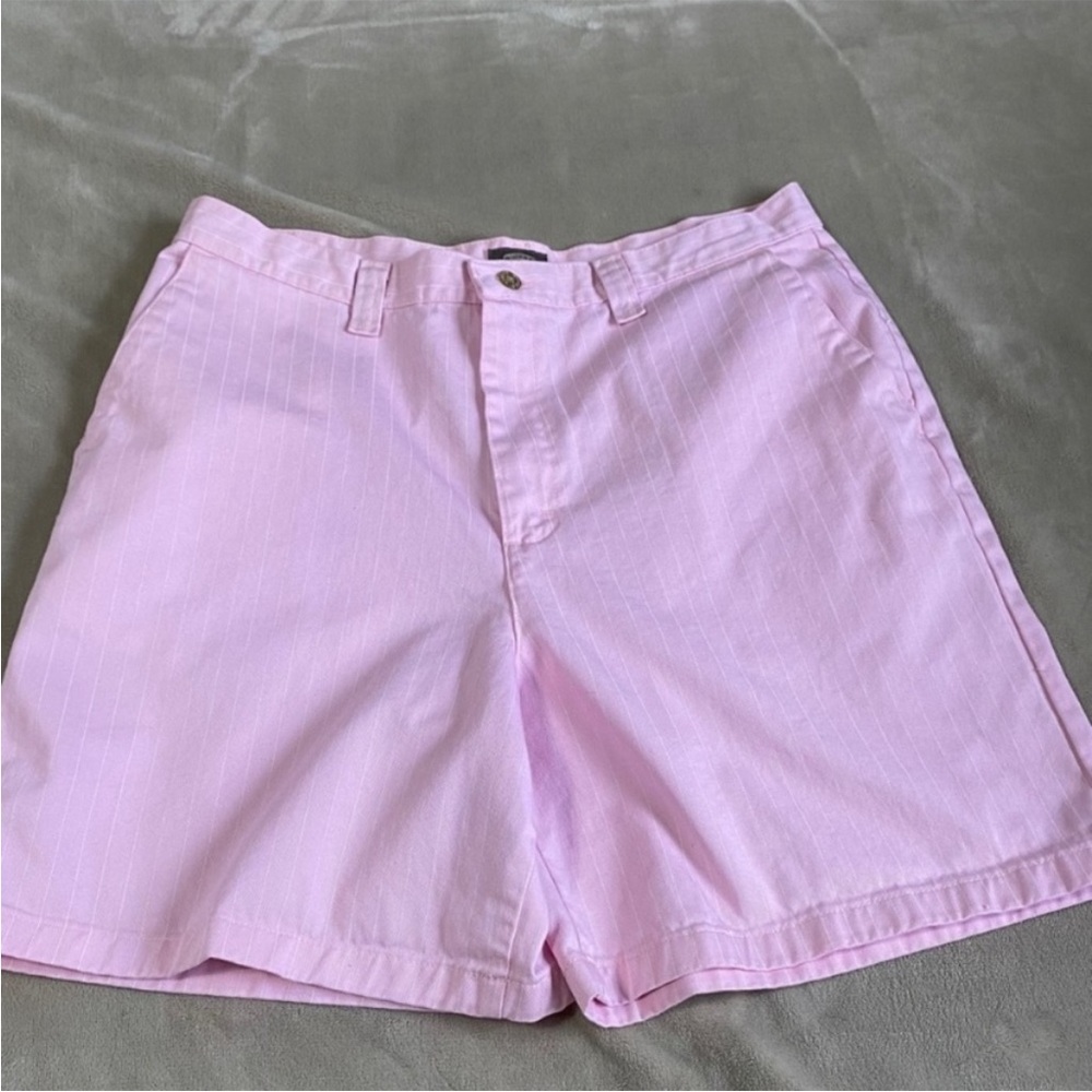 Riders by Lee‎ Casuals Pink Striped Twill Shorts